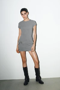 ROBE COURTE CEINTURE