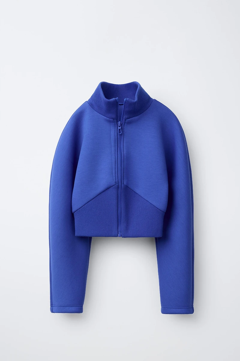 RIB NEOPRENE JACKET