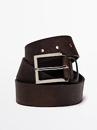 Ceinture cuir usé