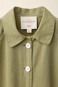 TRENCH COAT CREATED BY CARAMEL LONDON X ZARA