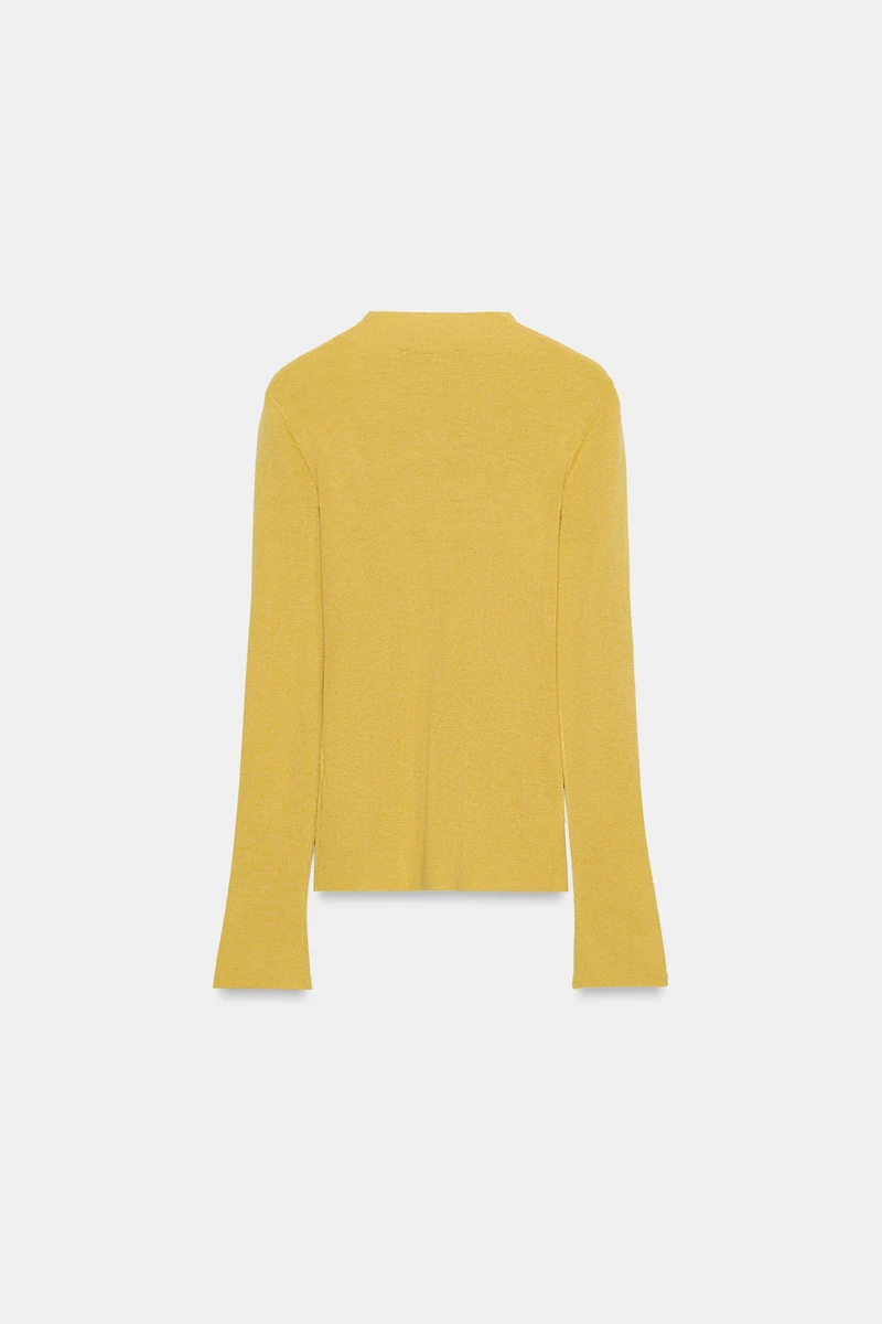 DRAPED KNIT JACKET