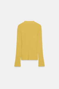 DRAPED KNIT JACKET