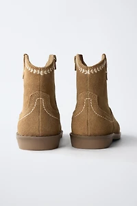 BOTTE COW-BOY CUIR