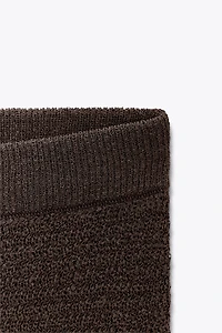 TEXTURED KNIT MAXI SKIRT