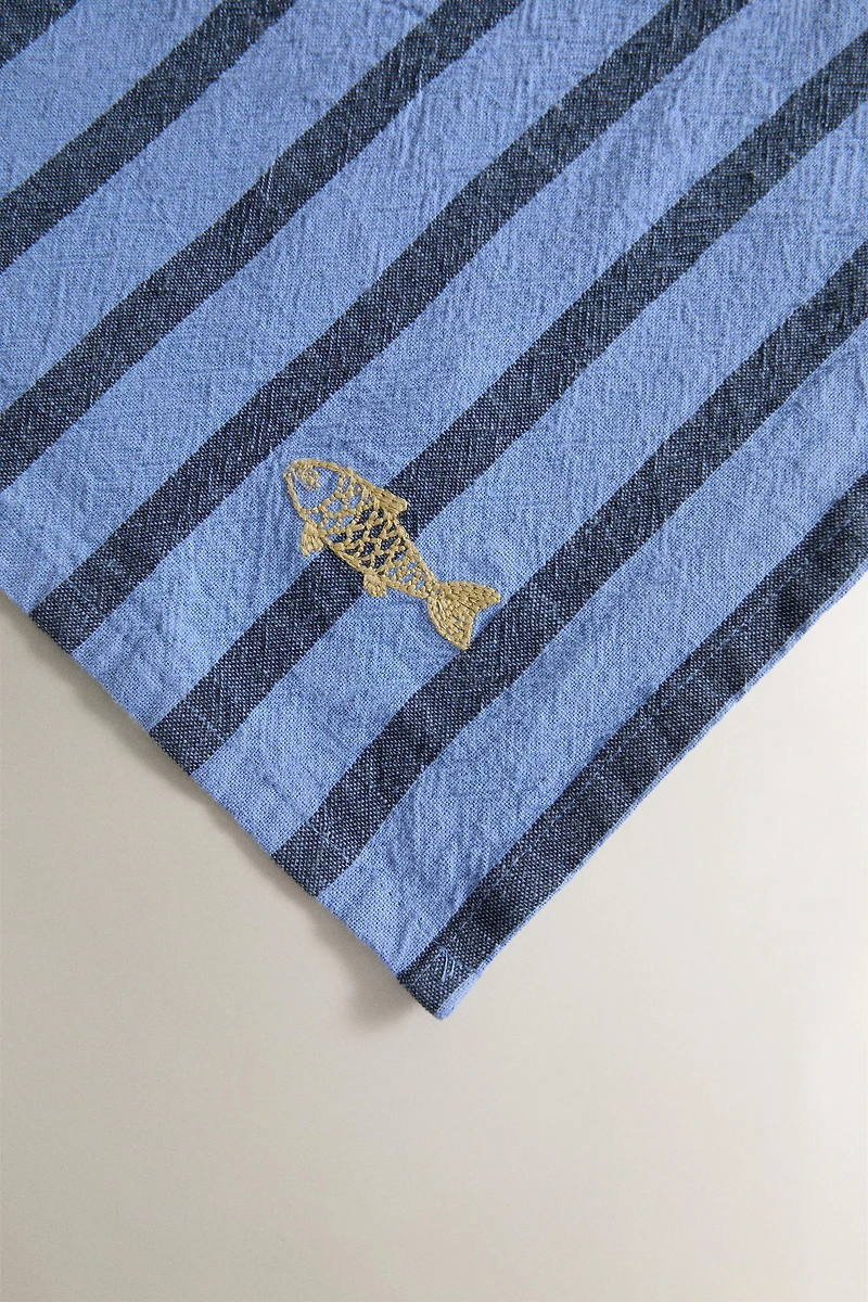 YARN-DYED STRIPE NAPKINS (PACK OF 2)