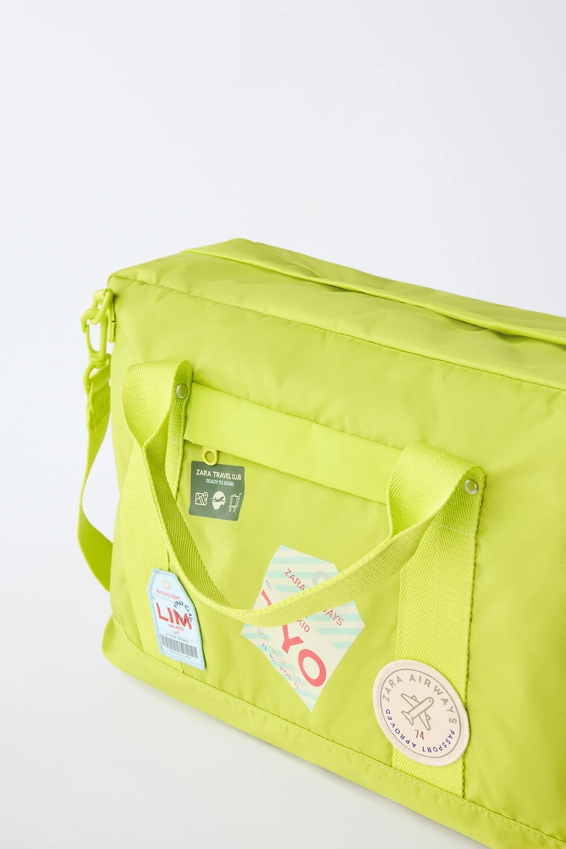 PATCH TRAVEL BACKPACK