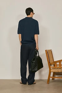 Pull polo en maille tressée - ÉDITION LIMITÉE