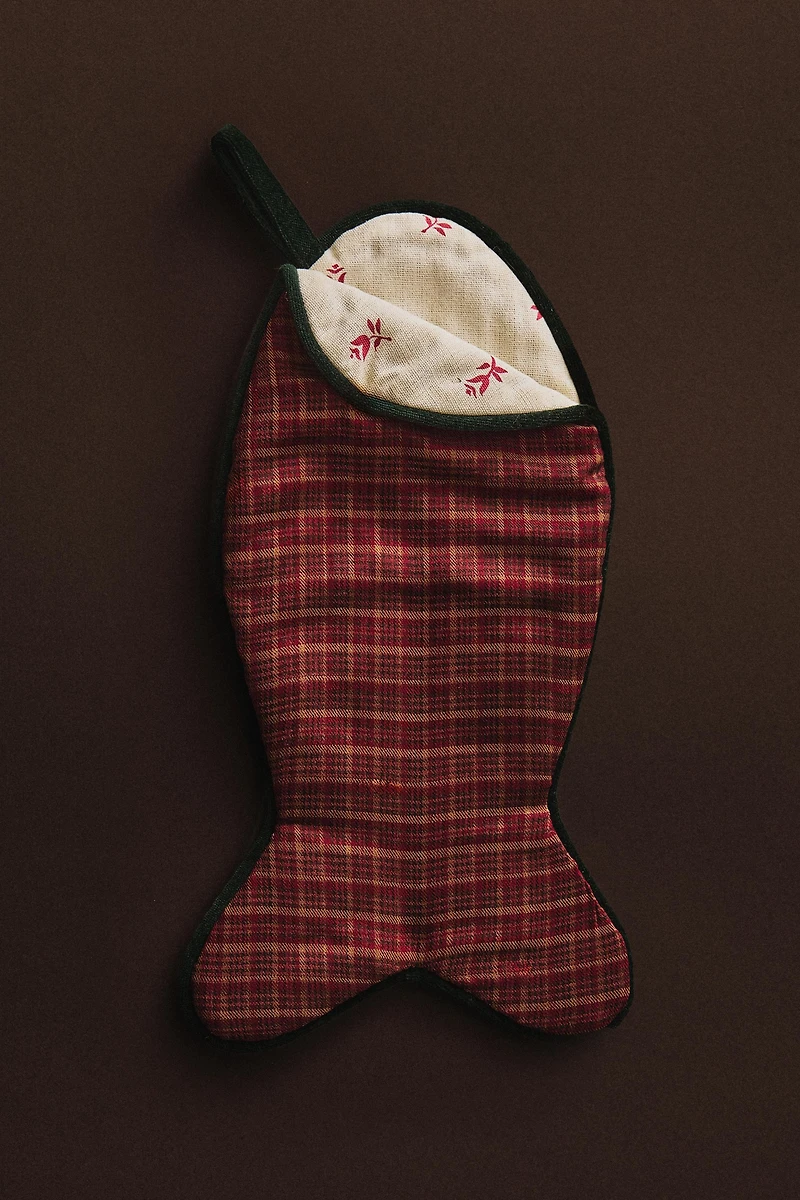 CHRISTMAS FISH PET STOCKING