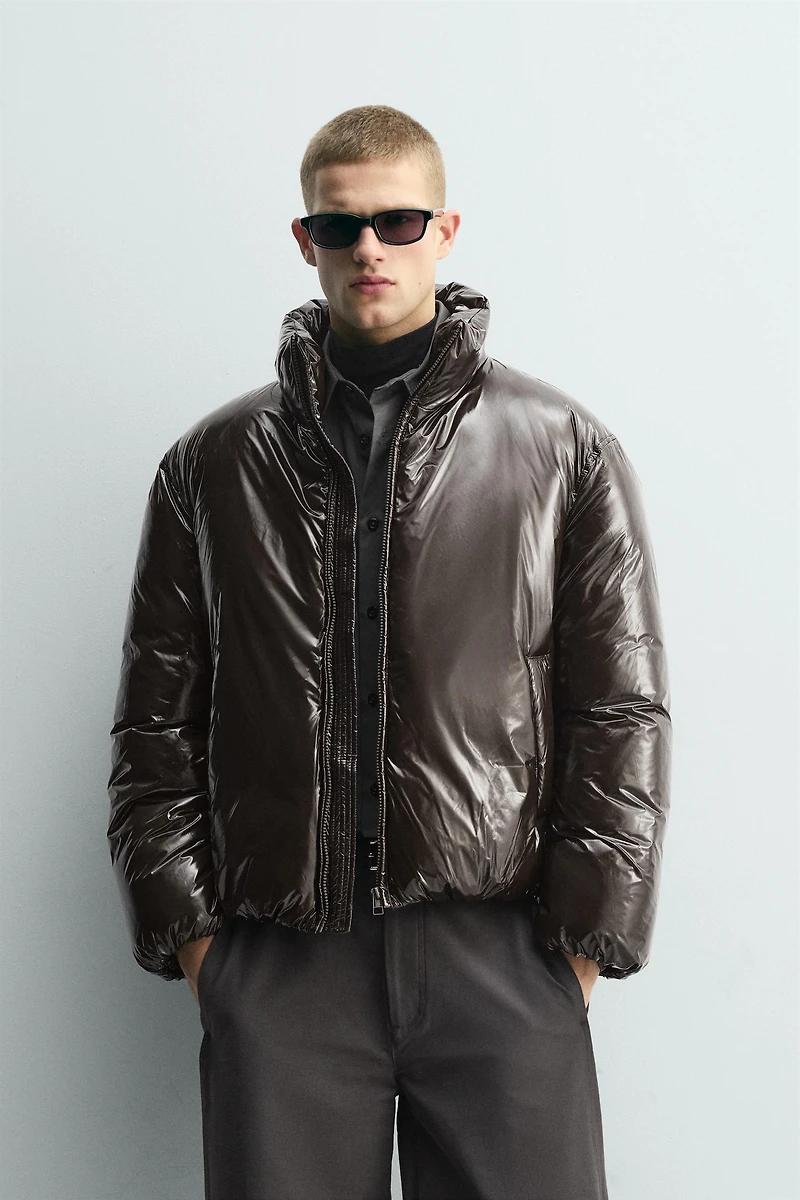 VESTE REMBOURRÉE BRILLANTE