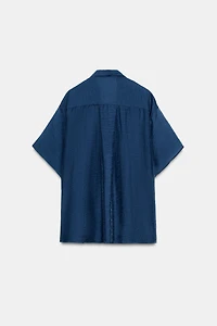 ZW COLLECTION SCARF SHIRT