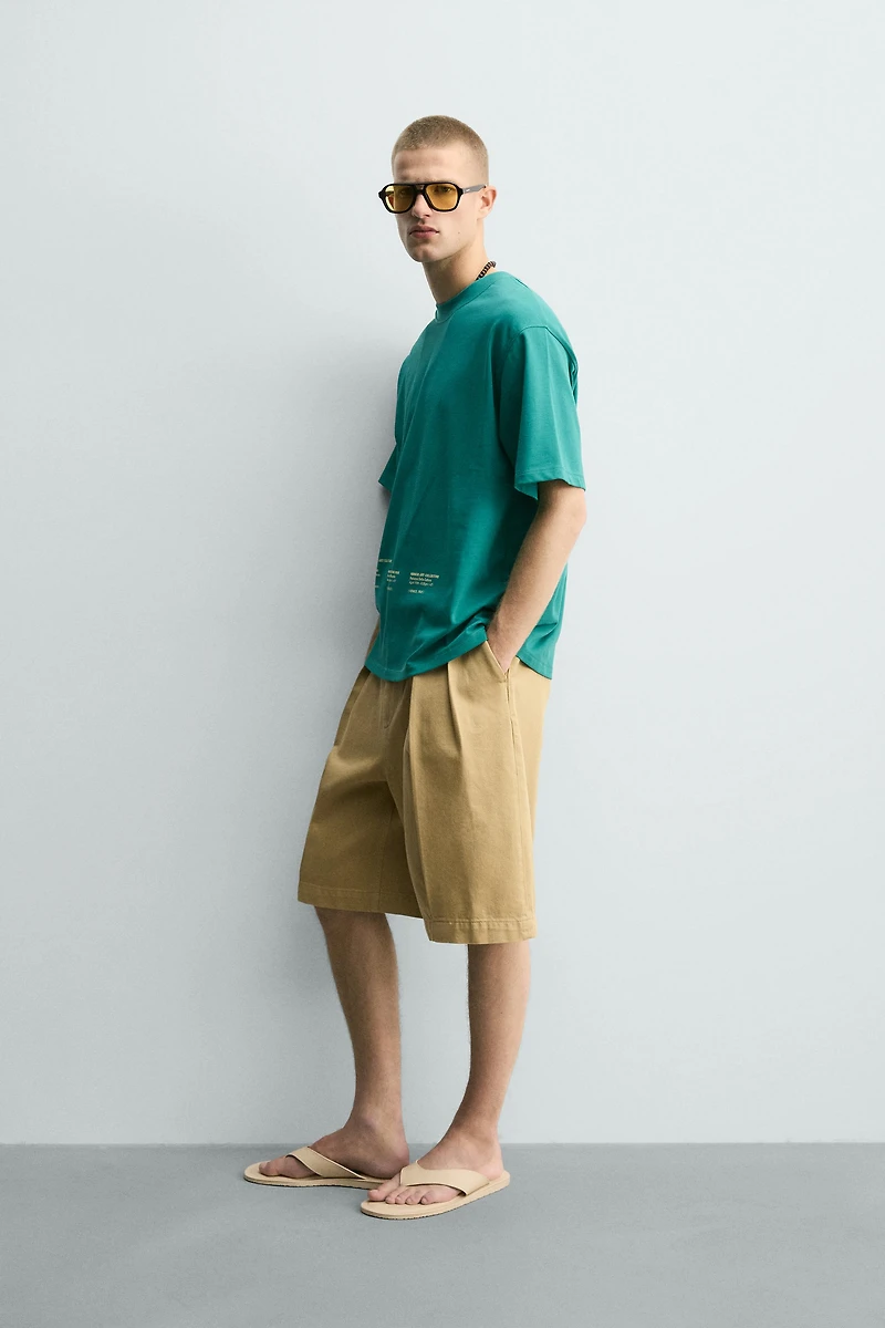 WASHED GRAPHIC PRINT T-SHIRT