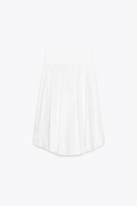 JUPE MIDI ASYMÉTRIQUE