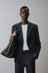 PINSTRIPE SUIT BLAZER