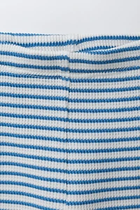ENSEMBLE BODY ET LEGGING À RAYURES AVEC POUSSIN BRODÉ