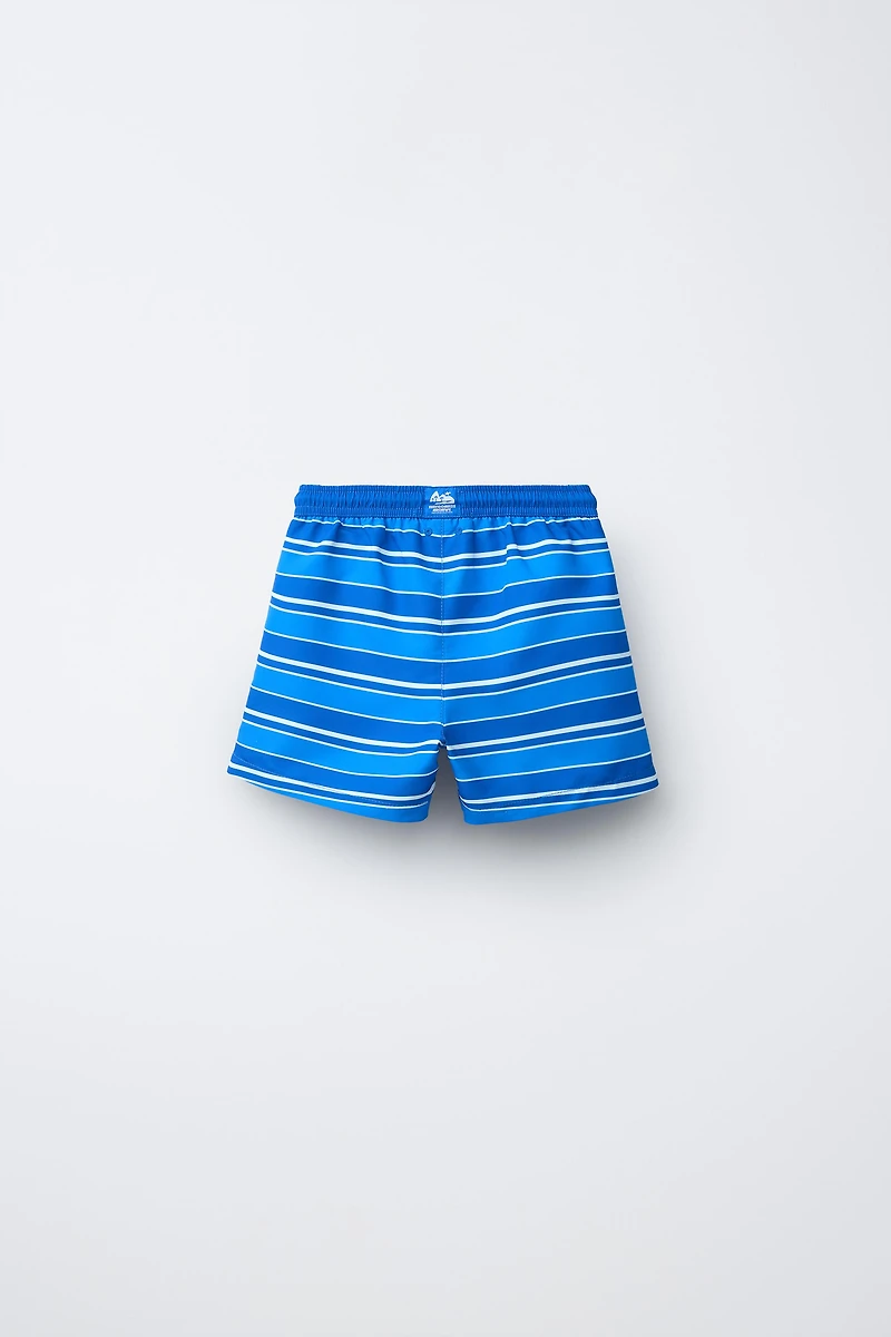 6-14 ANS/ SHORT DE BAIN À RAYURES