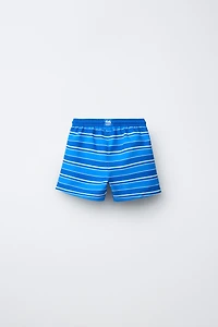 6-14 ANS/ SHORT DE BAIN À RAYURES