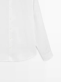 Extra fine regular fit linen shirt