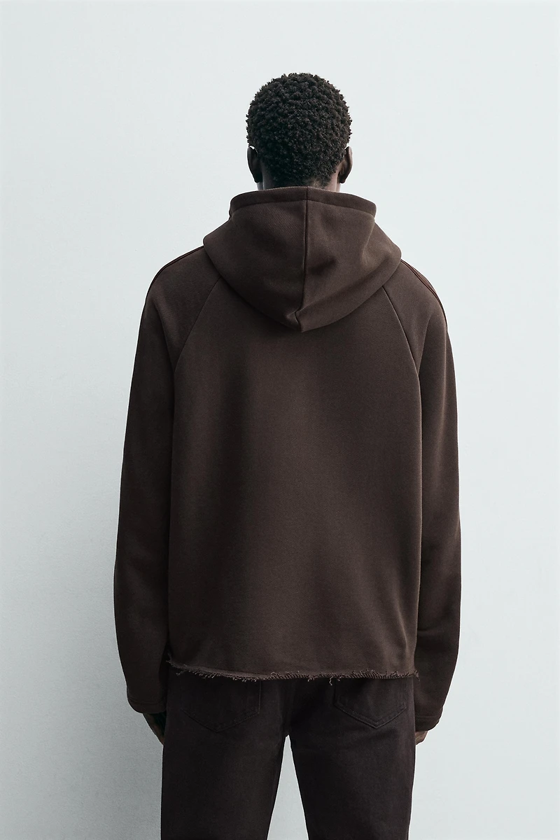 SWEAT À BANDES EN CONTRASTE