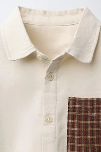 PLAID POCKET SHIRT