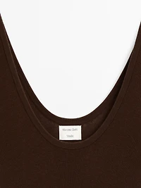 Cotton and silk blend knit dress - Studio
