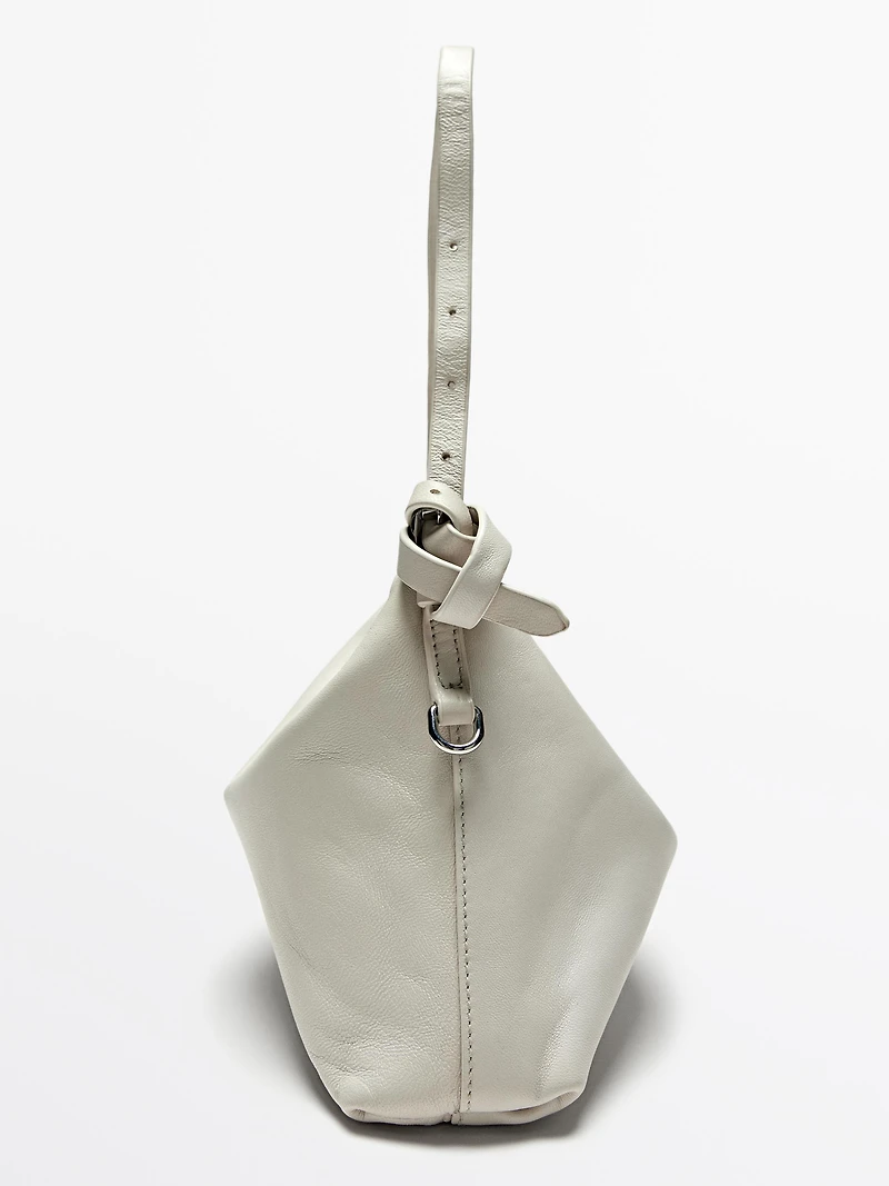 Petit sac en cuir nappa