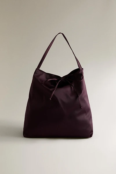 SATEEN TOTE BAG