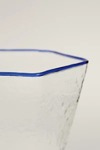 HEXAGONAL BOROSILICATE GLASS BOWL