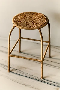 RATTAN STOOL