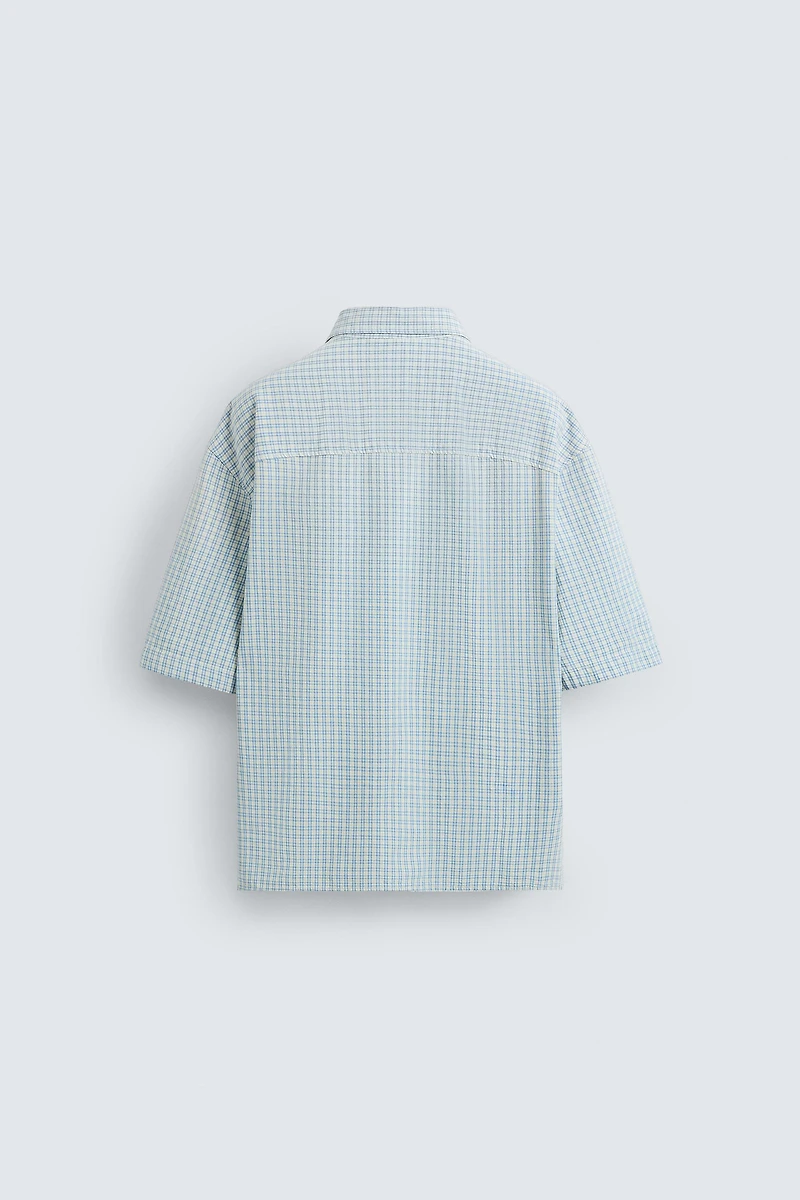 CHEMISE DÉCONTRACTÉE À CARREAUX