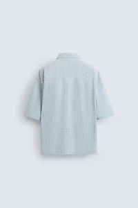 CHEMISE DÉCONTRACTÉE À CARREAUX