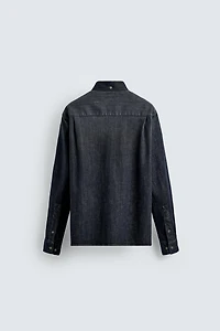WASHED DENIM SHIRT