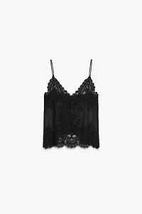 ZW COLLECTION LACE CAMISOLE TOP
