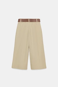 BELTED CULOTTES