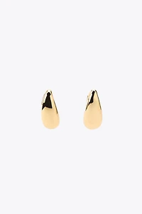 BOUCLES D'OREILLES MÉTALLIQUES GOUTTE