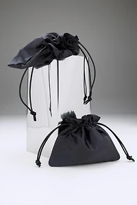 LARGE SATEEN BAG