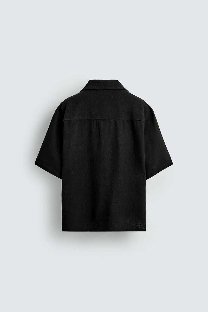 RAISED EMBROIDERY SHIRT