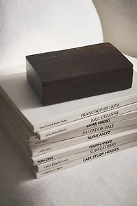 WOODEN BOX WITH A MAGNET