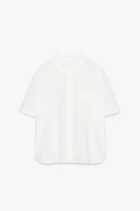 SEMI-SHEER COTTON SHIRT
