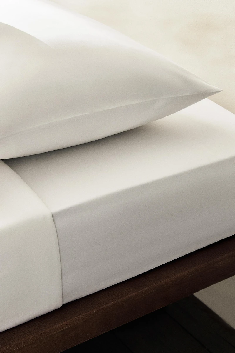 DRAP-HOUSSE SATIN | 30 CM DE HAUT (1000 FILS)