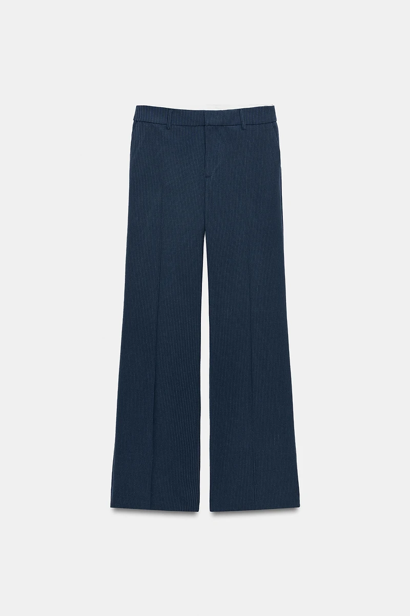 LOW-RISE STRAIGHT LEG PANTS