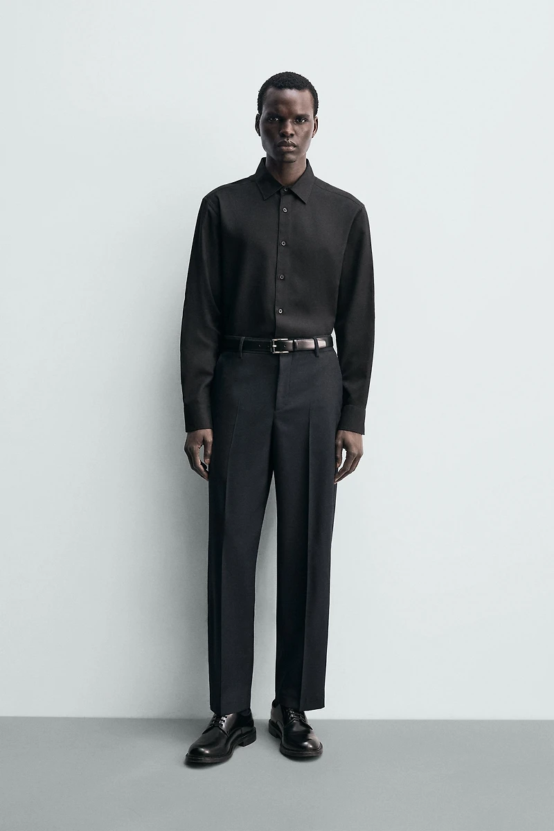 EASY CARE TEXTURED SHIRT