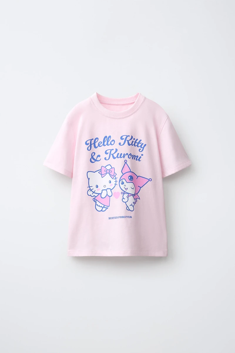 HELLO KITTY AND KUROMI © SANRIO T-SHIRT