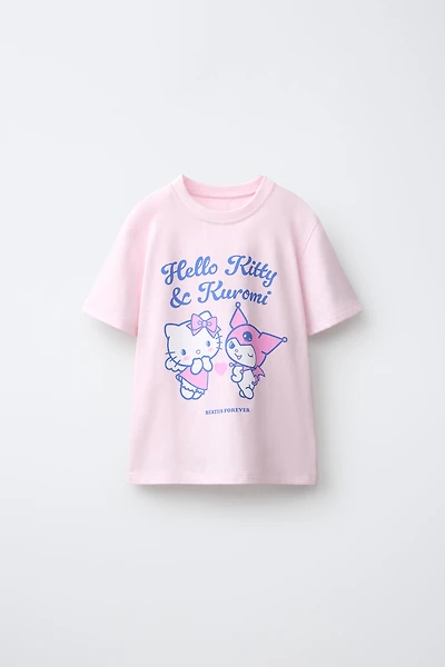 T-SHIRT HELLO KITTY AND KUROMI © SANRIO