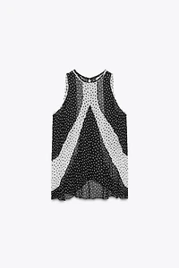 POLKA DOT TOP ZW COLLECTION