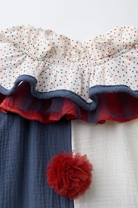 DÉGUISEMENT COMBINAISON CLOWN TEXTURÉ