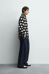 POLKA DOT SHIRT HARRY LAMBERT FOR ZARA X DISNEY