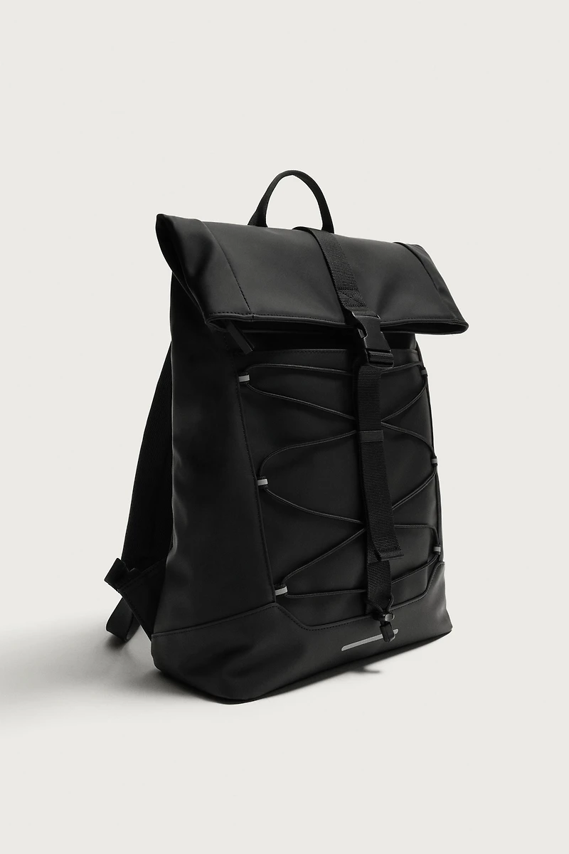 RUBBERIZED TECHNICAL BACKPACK