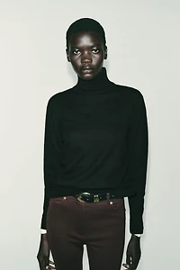 JEGGING TAILLE MI-HAUTE AVEC CEINTURE