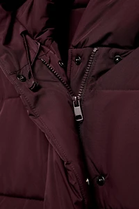 WATER REPELLENT WINDPROOF SHORT HOODIE ANORAK