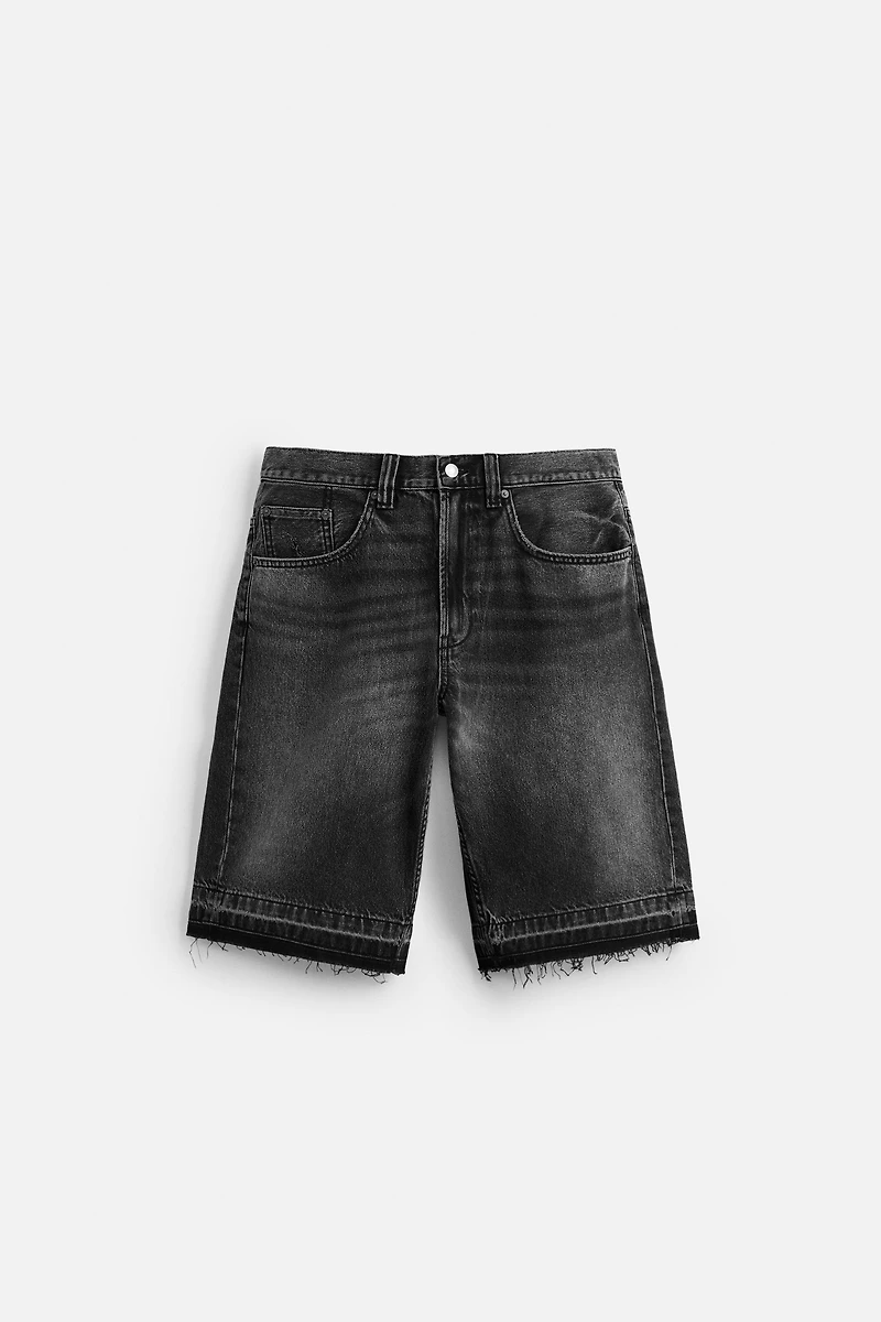 BAGGY FIT DENIM SHORTS
